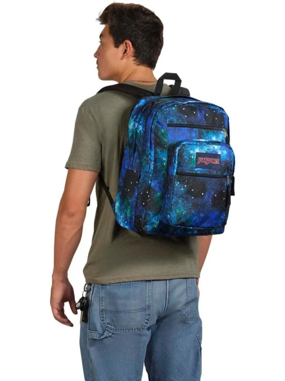 Stylish Laptop Backpack with 2 Compartments, Ergonomic Straps & 15” Sleeve